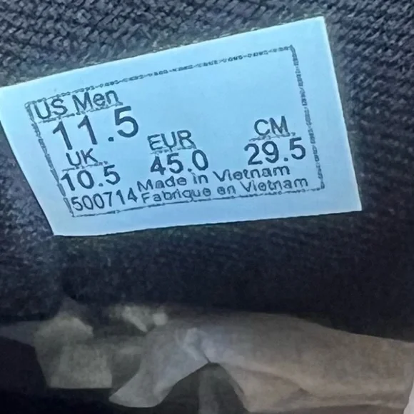 Vans Men's Atwood Camo Check Checkerboard Shoe Size 11.5 #B1516